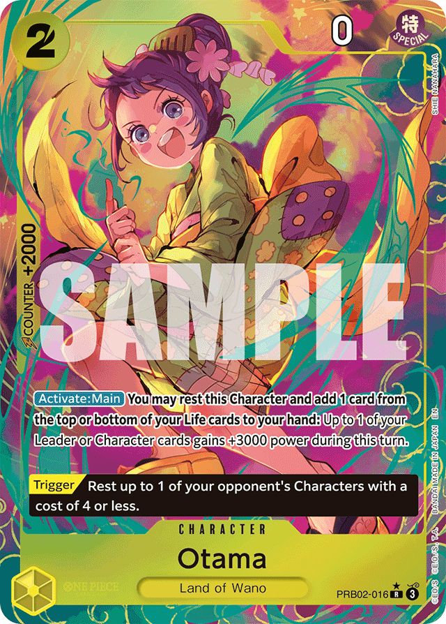 Otama (Alternate Art) - Premium Booster -The Best- Vol. 2 - R - PRB02-016