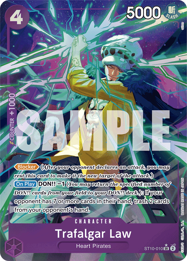 Trafalgar Law (ST10-010) (Alternate Art) - Premium Booster -The Best- - SR - ST10-010