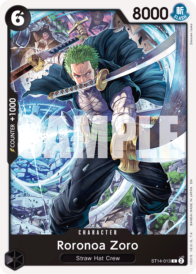Roronoa Zoro - ST14-013 (Reprint) - Premium Booster -The Best- Vol. 2 - C - ST14-013