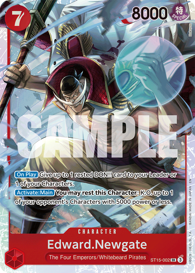 Edward.Newgate - ST15-002 (Reprint) - Premium Booster -The Best- Vol. 2 - SR - ST15-002