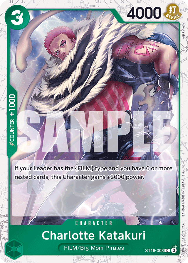 Charlotte Katakuri (Pirate Foil) - Premium Booster -The Best- Vol. 2 - C - ST16-003