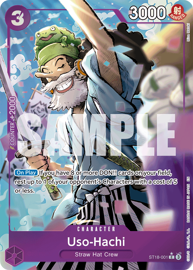 Uso-Hachi (Alternate Art) - Premium Booster -The Best- Vol. 2 - C - ST18-001
