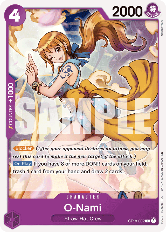 O-Nami (Reprint) - Premium Booster -The Best- Vol. 2 - C - ST18-002