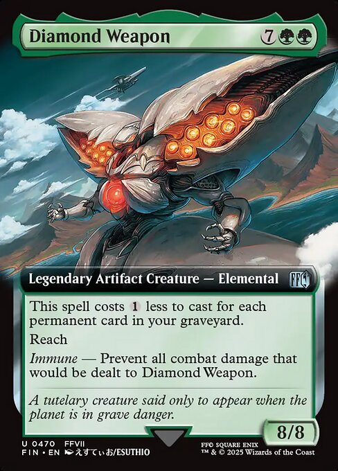 Diamond Weapon (Extended Art) - FINAL FANTASY - U - 470