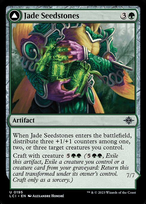 Jade Seedstones - The Lost Caverns of Ixalan - U - 195