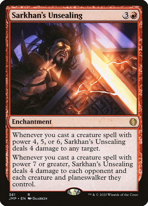 Sarkhan's Unsealing - Jumpstart - R - 361