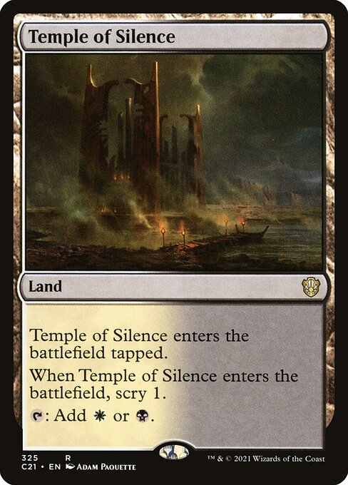 Temple of Silence - Commander 2021 - R - 325