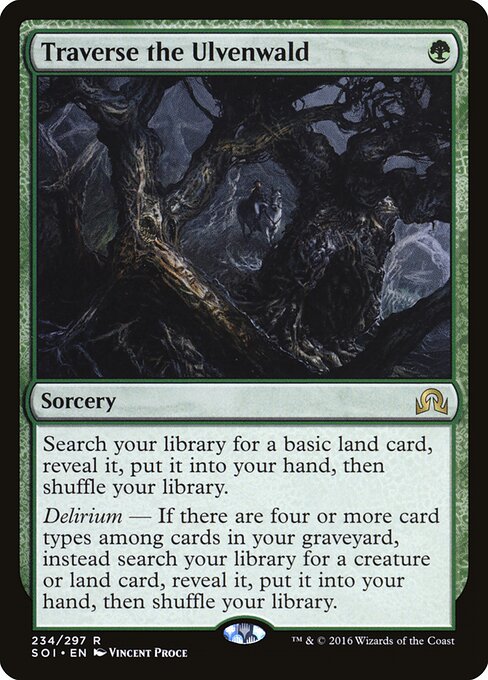 Traverse the Ulvenwald - Shadows over Innistrad - R - 234