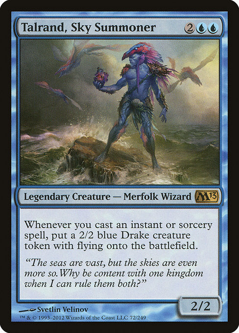 Talrand, Sky Summoner - Magic 2013 (M13) - R - 72