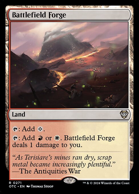 Battlefield Forge - Commander: Outlaws of Thunder Junction - R - 271