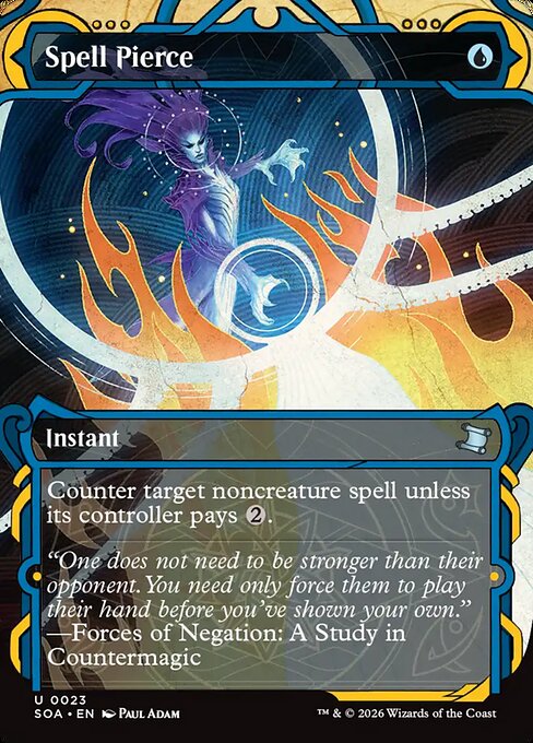 Spell Pierce - Secrets of Strixhaven: Mystical Archive - U - 23