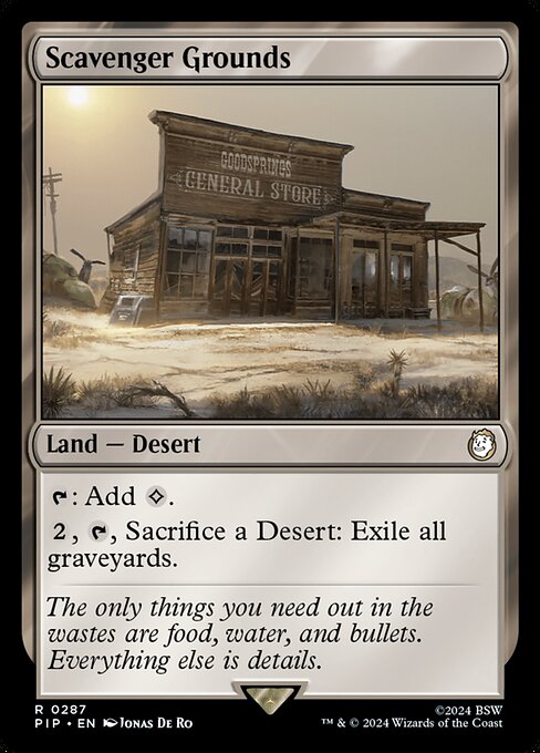 Scavenger Grounds - Universes Beyond: Fallout - R - 287