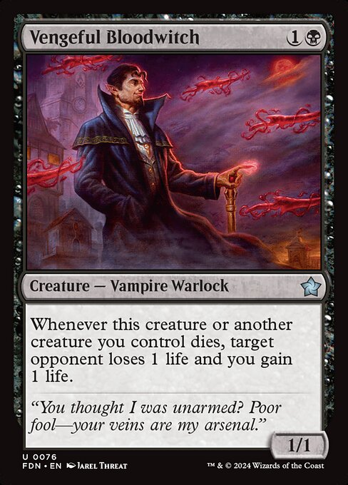 Vengeful Bloodwitch - Foundations - U - 76