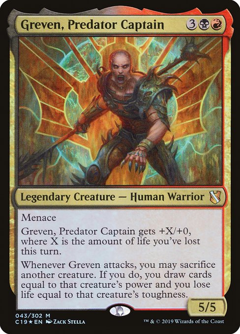 Greven, Predator Captain - Commander 2019 - M - 43