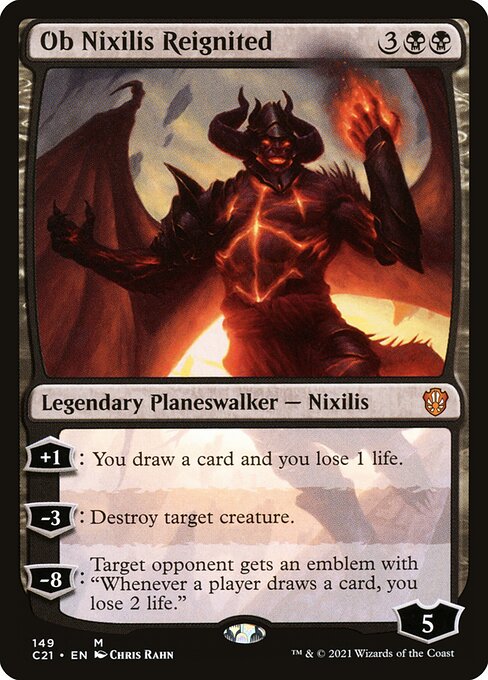 Ob Nixilis Reignited - Commander 2021 - M - 149