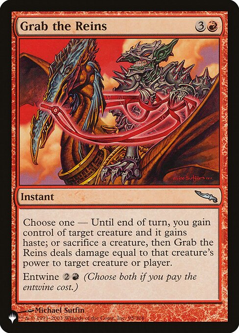 Grab the Reins - The List Reprints - U - 95/306