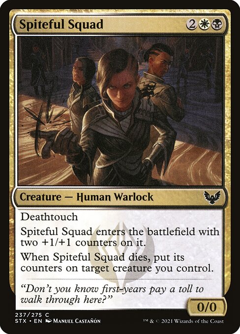 Spiteful Squad - Strixhaven: School of Mages - C - 237