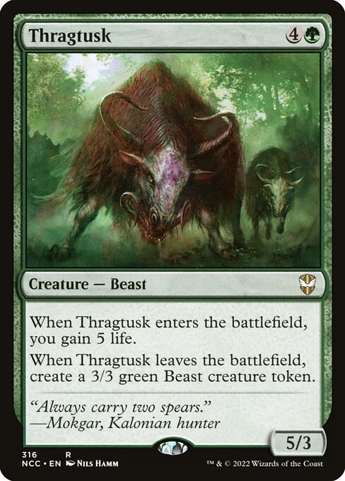 Thragtusk - Commander: Streets of New Capenna - R - 316