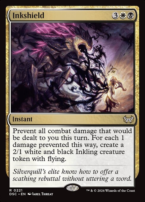 Inkshield - Commander: Duskmourn: House of Horror - R - 221