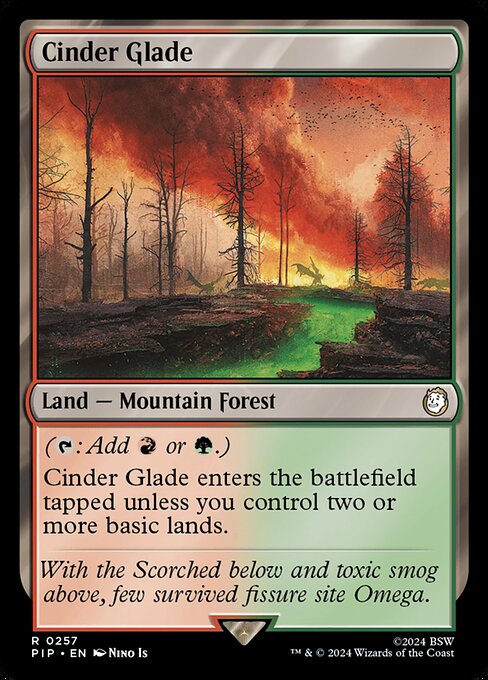 Cinder Glade - Universes Beyond: Fallout - R - 257