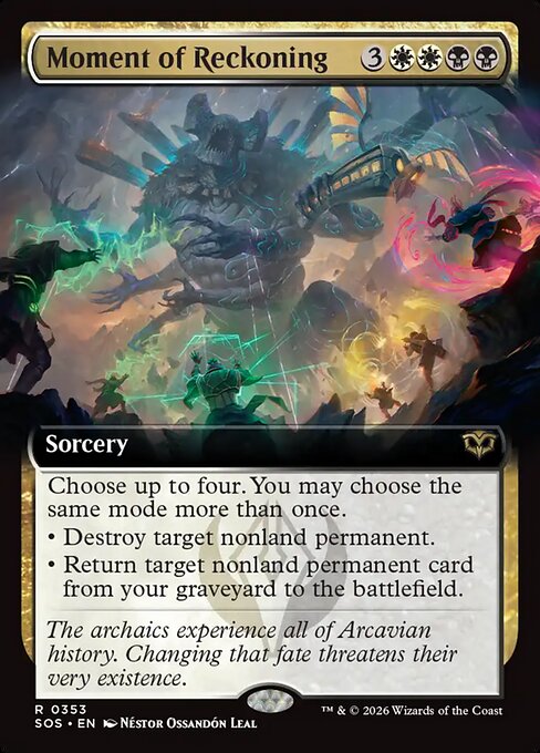 Moment of Reckoning (Extended Art) - Secrets of Strixhaven - R - 353