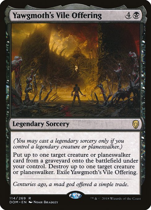 Yawgmoth's Vile Offering - Dominaria - R - 114