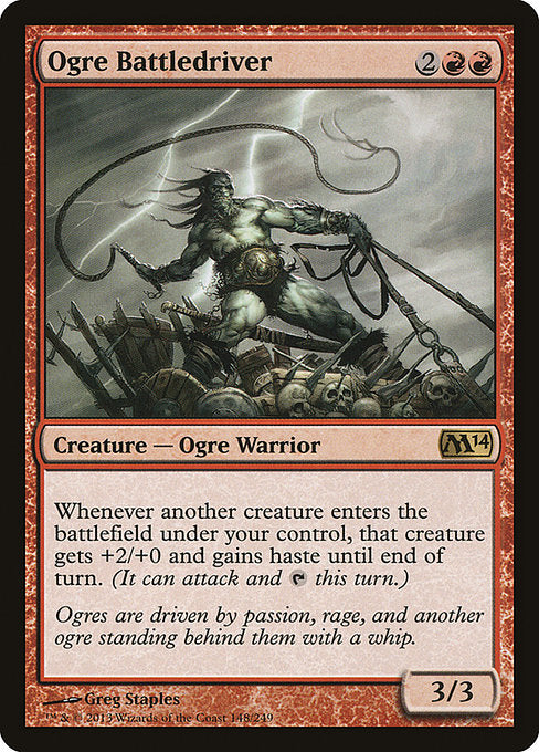 Ogre Battledriver - Magic 2014 (M14) - R - 148