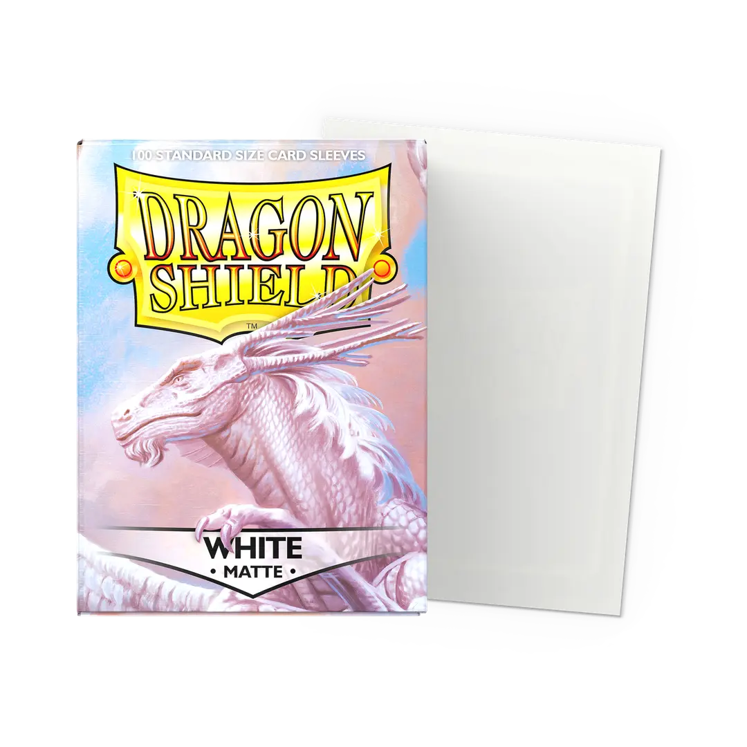 Dragon Shield White - Matte Sleeves