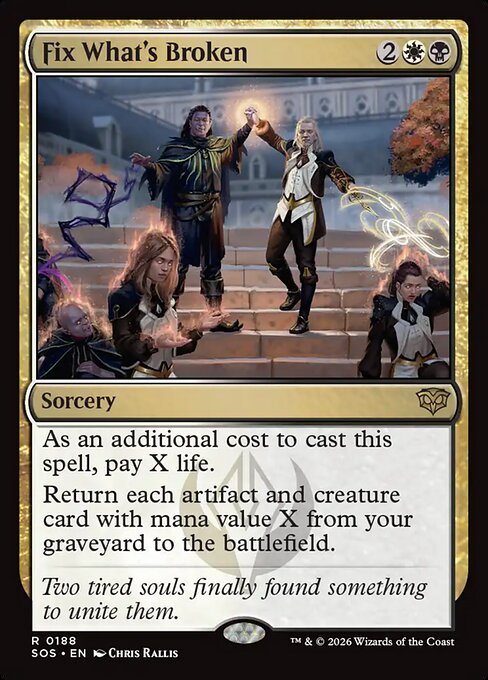 Fix What's Broken - Secrets of Strixhaven - R - 188