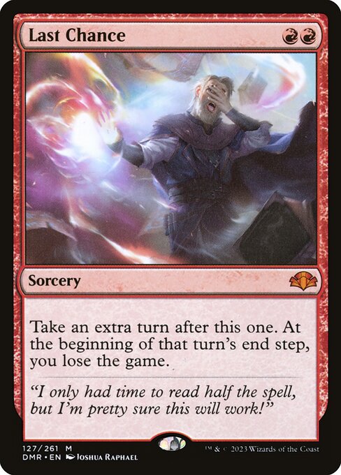 Last Chance - Dominaria Remastered - M - 127