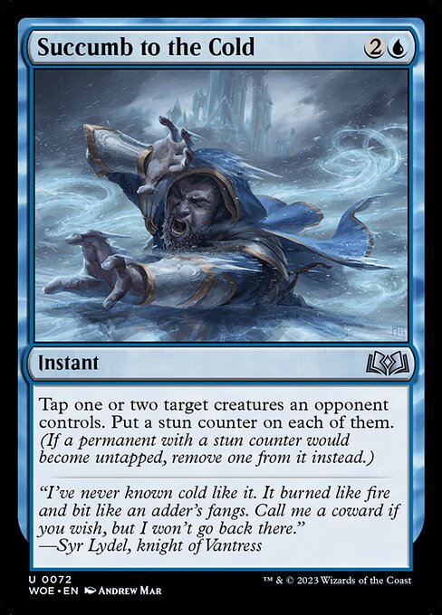 Succumb to the Cold - Wilds of Eldraine - U - 72
