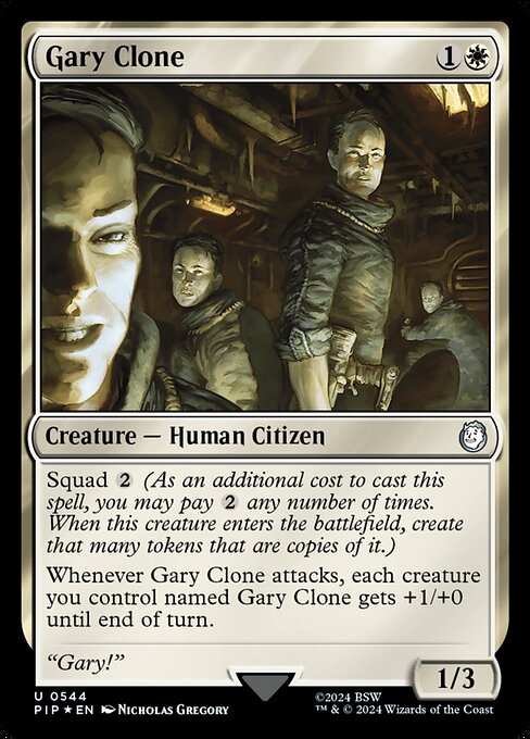 Gary Clone (Surge Foil) - Universes Beyond: Fallout - U - 544