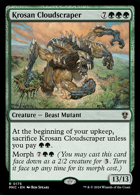 Krosan Cloudscraper - Commander: Murders at Karlov Manor - R - 175