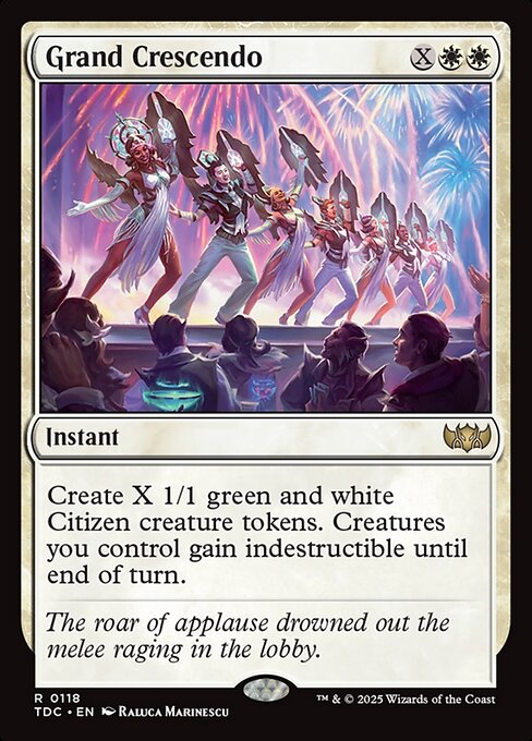 Grand Crescendo - Commander: Tarkir: Dragonstorm - R - 118