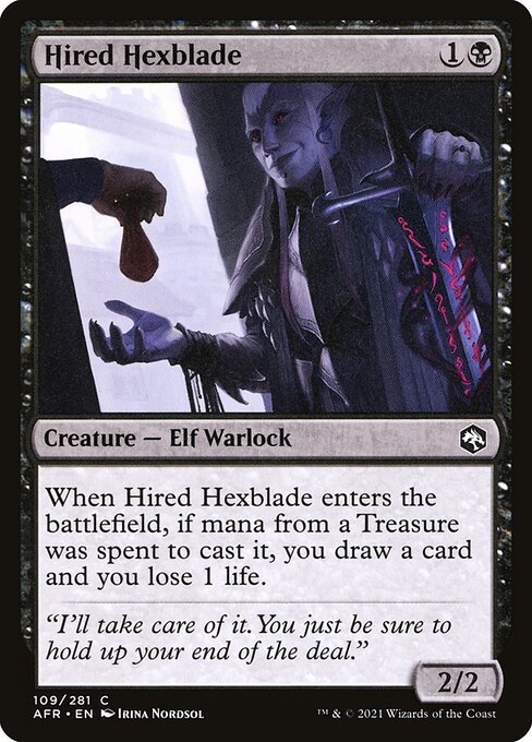 Hired Hexblade - Adventures in the Forgotten Realms - C - 109