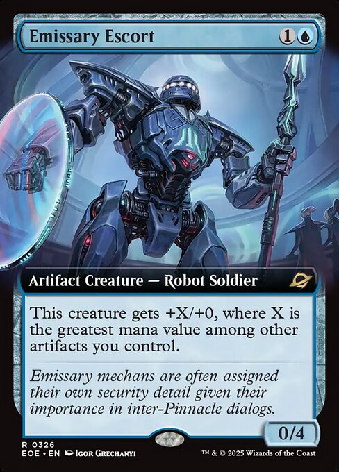 Emissary Escort (Extended Art) - Edge of Eternities - R - 326