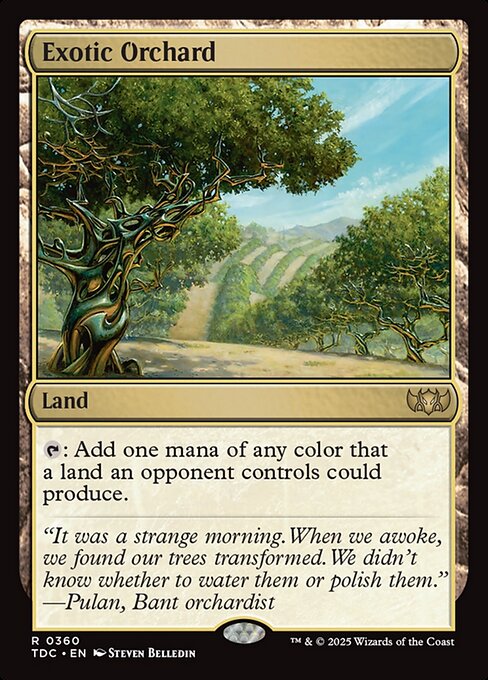Exotic Orchard - Commander: Tarkir: Dragonstorm - R - 360