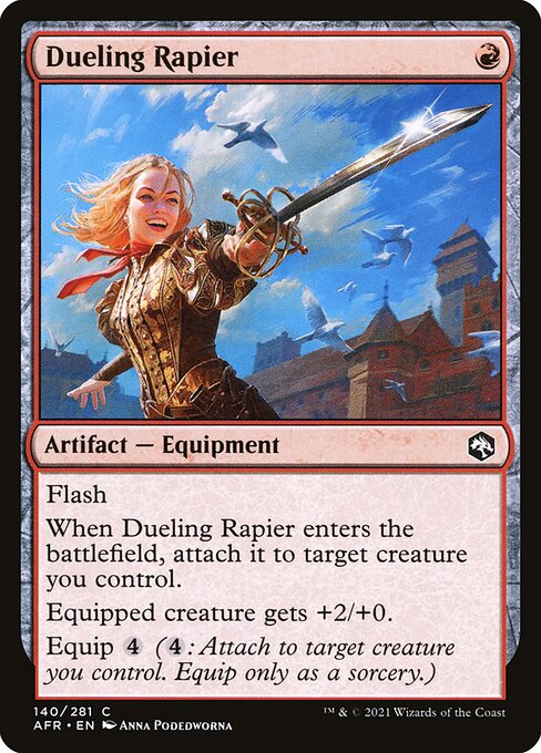 Dueling Rapier - Adventures in the Forgotten Realms - C - 140
