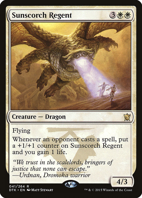 Sunscorch Regent - Dragons of Tarkir - R - 41