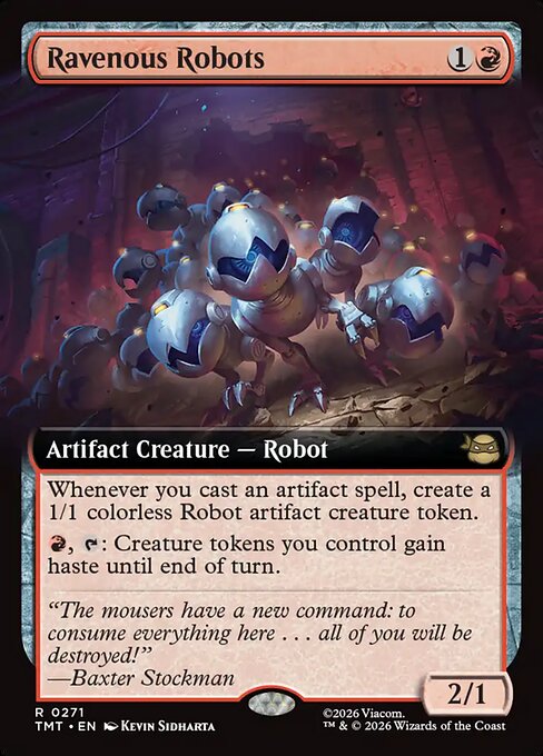Ravenous Robots (Extended Art) - Teenage Mutant Ninja Turtles - R - 271