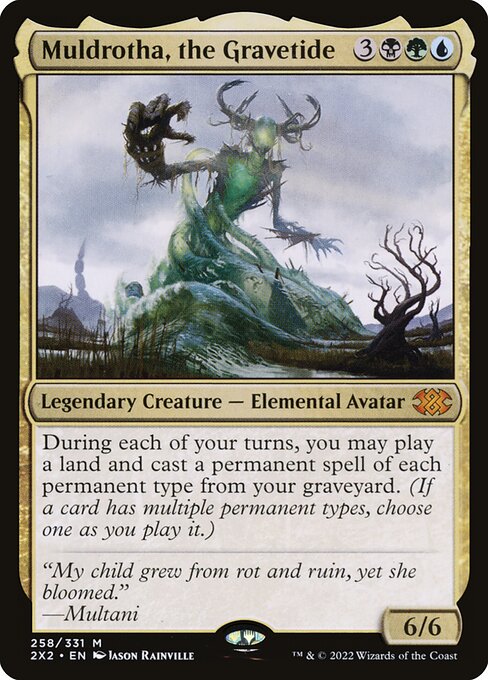 Muldrotha, the Gravetide - Double Masters 2022 - M - 258