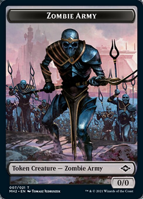 Zombie Army Token - Modern Horizons 2 - T - 7