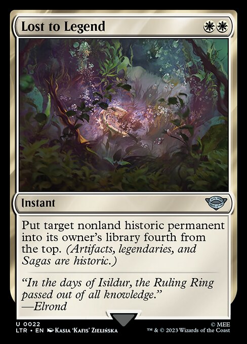 Lost to Legend - Universes Beyond: The Lord of the Rings: Tales of Middle-earth - U - 22