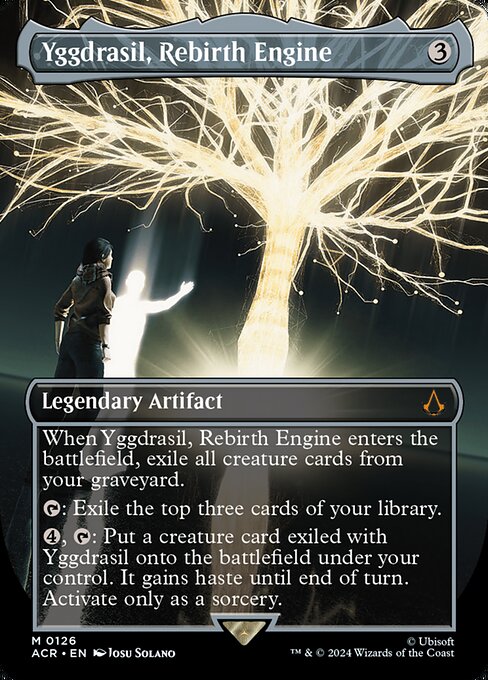 Yggdrasil, Rebirth Engine (Borderless) - Universes Beyond: Assassin's Creed - M - 126