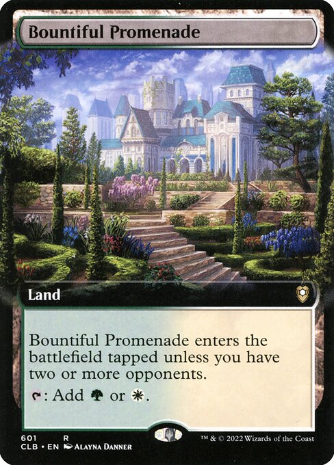 Bountiful Promenade (Extended Art) - Commander: Marvel Super Heroes - R - 461