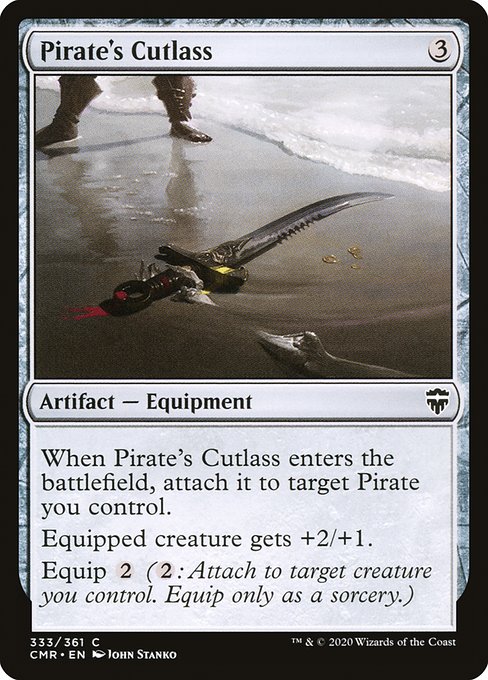 Pirate's Cutlass - Commander Legends - C - 333
