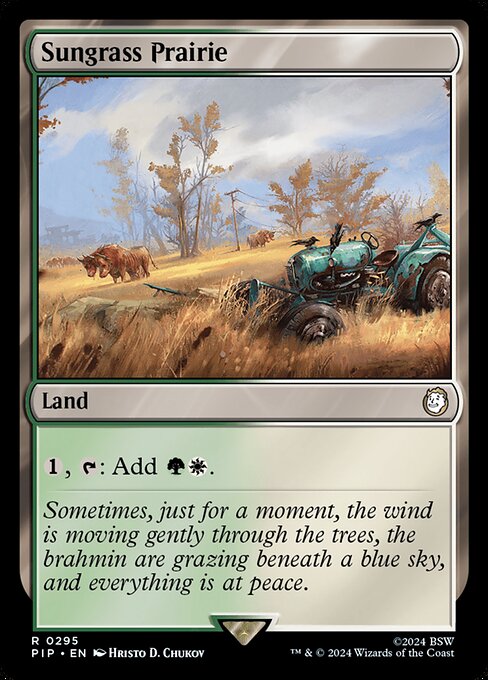 Sungrass Prairie - Universes Beyond: Fallout - R - 295