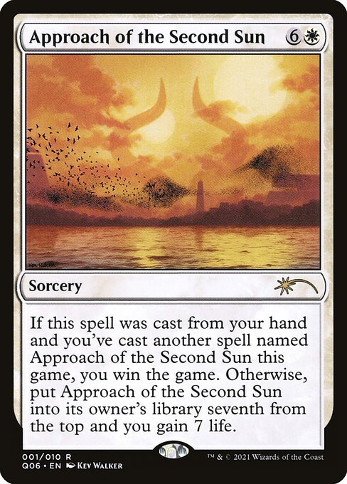 Approach of the Second Sun - Unique and Miscellaneous Promos - R - 1
