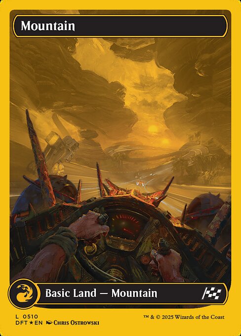Mountain (0510) (First-Place Foil) - Aetherdrift - L - 510