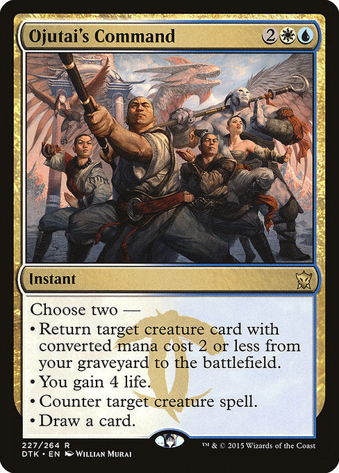 Ojutai's Command - Dragons of Tarkir - R - 227